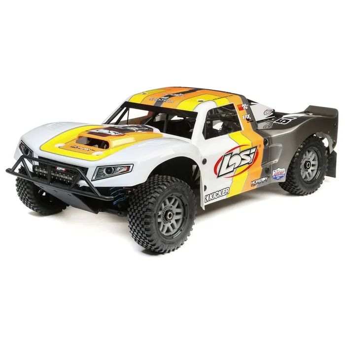 LOS05014V2T2 5IVE-T 2.0 V2: 1/5 4wd SCT Gas BND: Gry/Org/Wht
