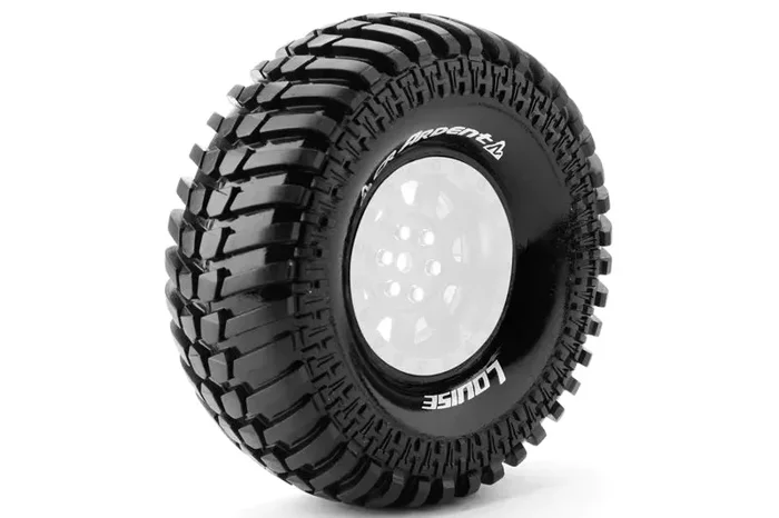Louise RC L-T3232VI CR-Ardent Super Soft 1.9″ Tire for 1/10 Crawlers (1 Pair)