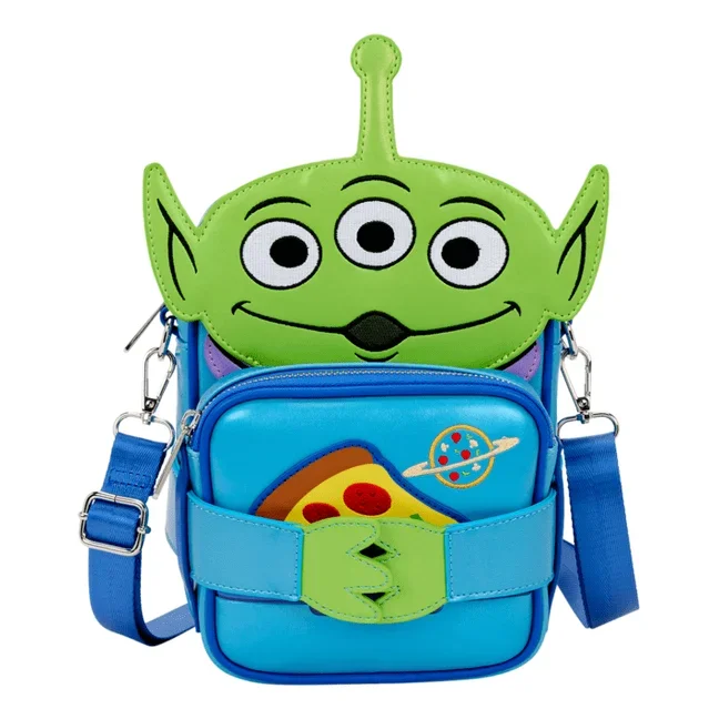 Loungefly – Toy Story Alien Crossbody Bag Disney Pixar Licensed Collectible For Fans