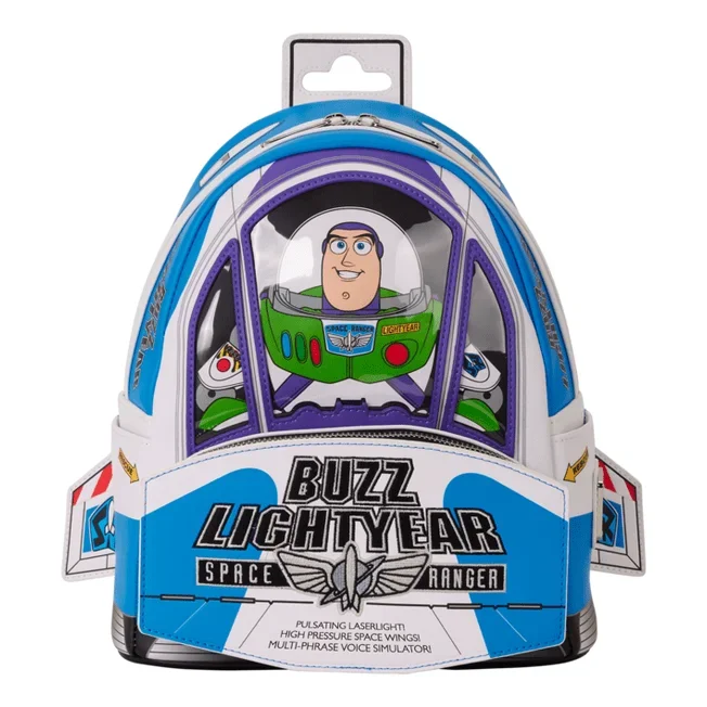 Loungefly – Toy Story Buzz Lightyear Mini Backpack Disney Pixar Licensed Collectible