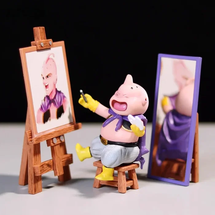 Majin Buu Artist Figure – Dragon Ball Z ، 14 سم ، مجموعة فنان لطيف