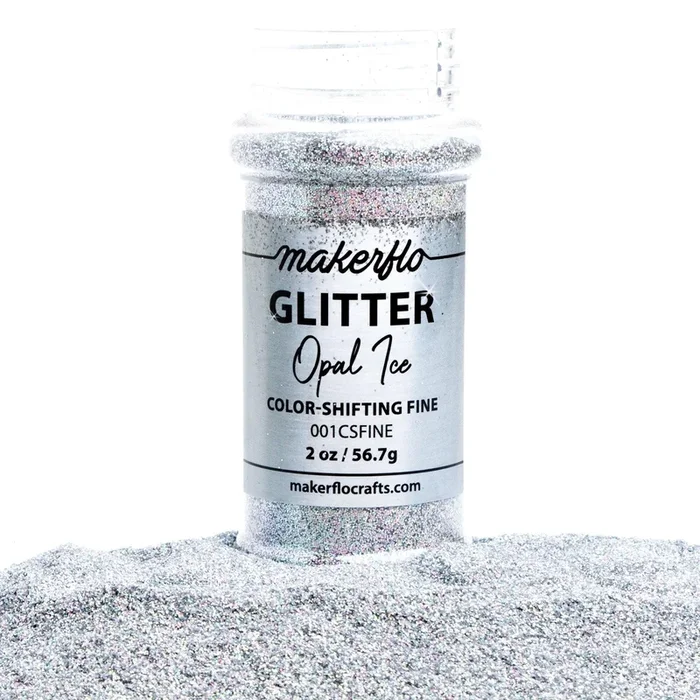 MakerFlo Crafts Opal Ice – Fine Glitter 2oz