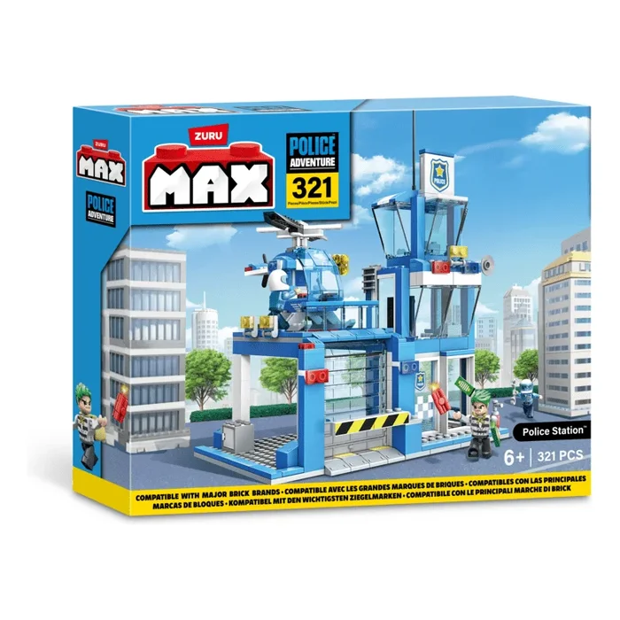 Max Max City S1 318 Piece Brick Box Playset