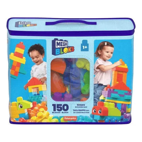 Mega Bloks Bigger Building Bag 150 Pieces