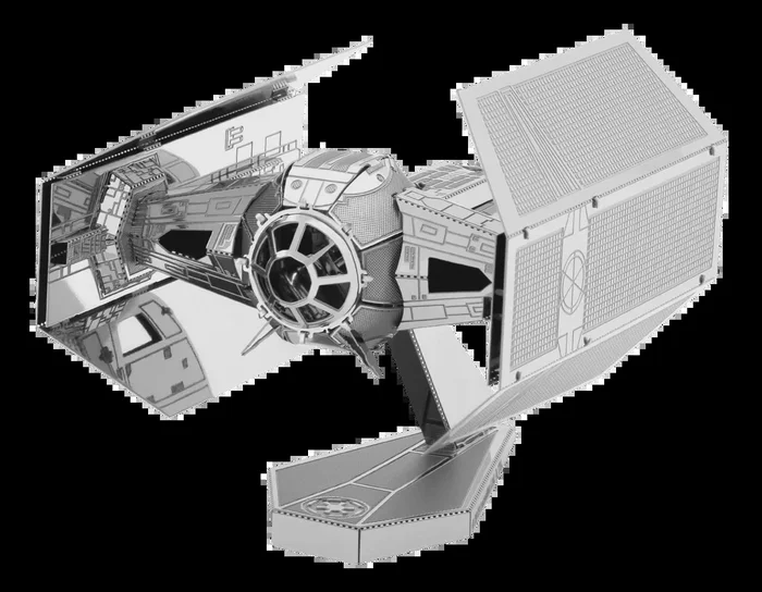 Metal Earth MMS253 Star Wars Darth Vader’s Tie Fighter 29 Piece Metal Model Kit