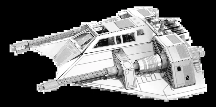 Metal Earth MMS258 Star Wars Snowspeeder 70 Piece Metal Model Kit