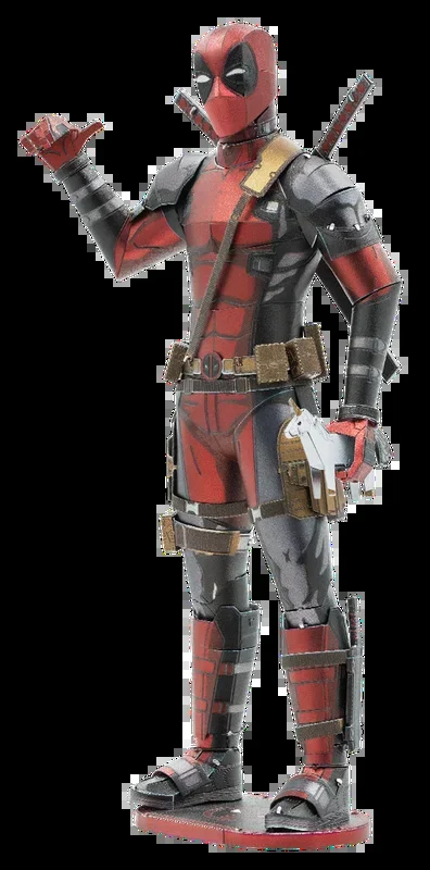 Metal Earth MMS326 Marvel Avengers Deadpool 87 Piece Metal Model Kit