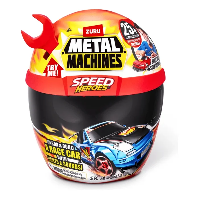 Metal Machines – Speed Heroes Helmet Playset Series 1