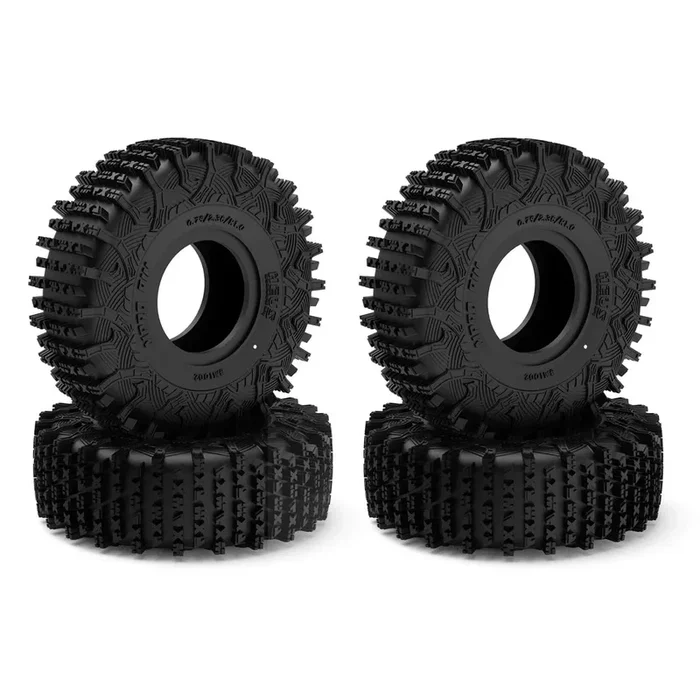 MEUS Racing 1.0-inch RC Rubber Tire Set MS6 RC Tire For 1/18 TRX4M 1/24 SCX24 FCX24 AX24 – Mpro Pin M1002