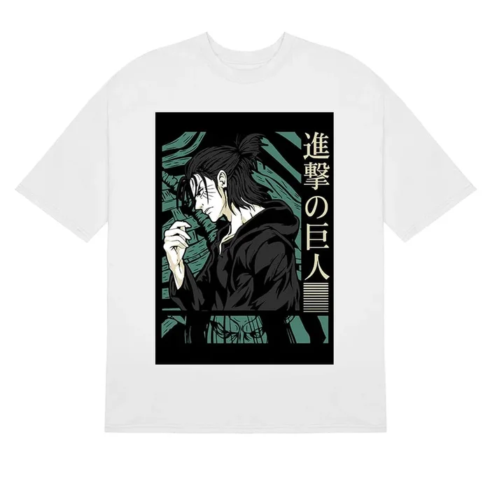 Moleando Eren Yeager Attack on Titan Camis – Diseño de anime intenso