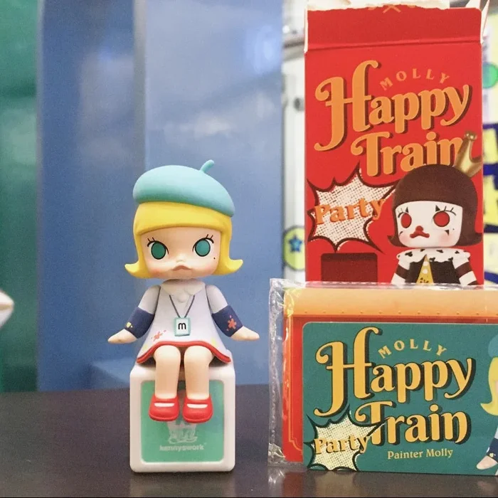 MOLLY Happy Train Party Series Secret Painter Molly(1/144)
