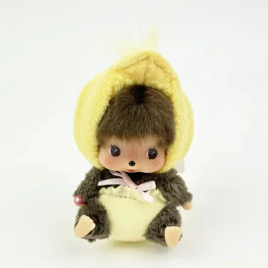 Monchhichi Animal Bebichichi Chick Big Face Keychain