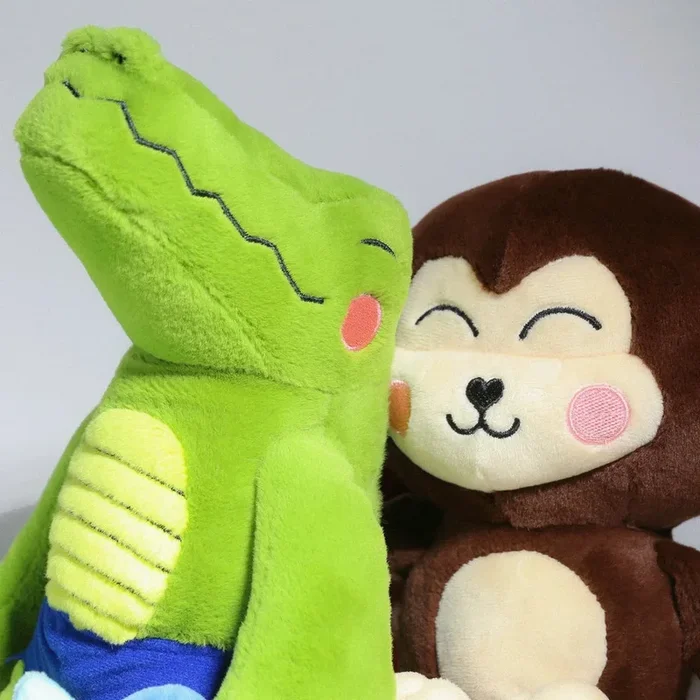 Monkay + Alligator Plush by Life Machine
