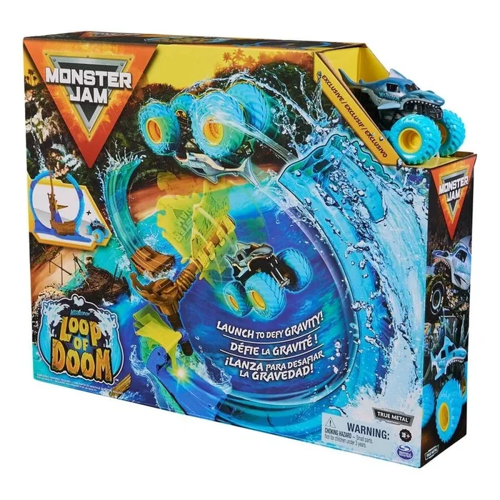Monster Jam 1:64 Stunt Playset