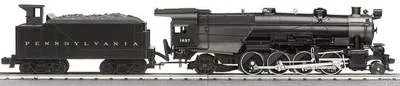 MTH 30-1164-0 O Gauge 2-8-2 L1 Mikado Steam Locomotive Pennsylvania PRR 1627 with Loco Sound – USED