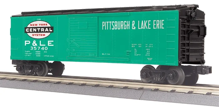 MTH Railking 30-71159 O Gauge 40′ Boxcar Pittsburgh & Lake Erie P&LE 35740