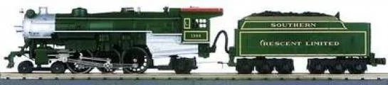 MTH RailKing O Gauge 4-6-2 PS-4 Southern Crescent Steam Loco and 6 Passenger Cars – Like New USED
