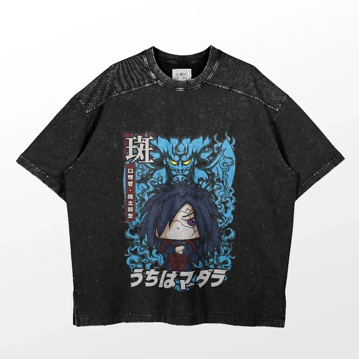 Naruto Madara Uchiha T-Shirt | Premium-Anime-Bekleidung