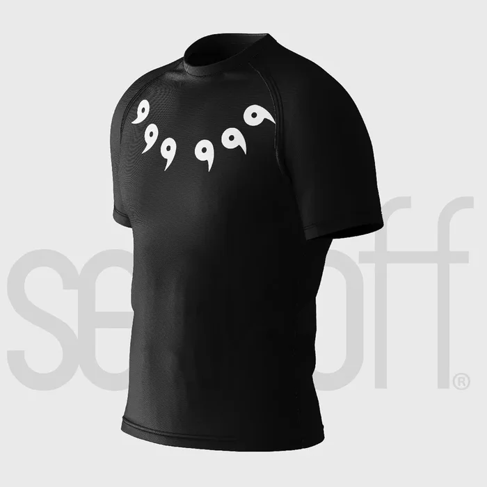Naruto Six Paths Kompressions-Fitnessshirt – Hochwertiges, atmungsaktives Workout-Oberteil