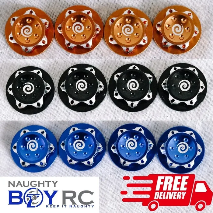 Naughty Boy RC “Cyclone” 17mm Aluminum Wheel Nuts