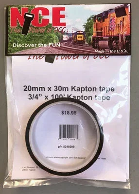 NCE 299 20mm Kapton Tape 100′