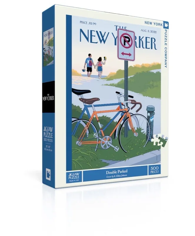 New York Puzzle Company Double Parked, 500 Piece Jigsaw Puzzle