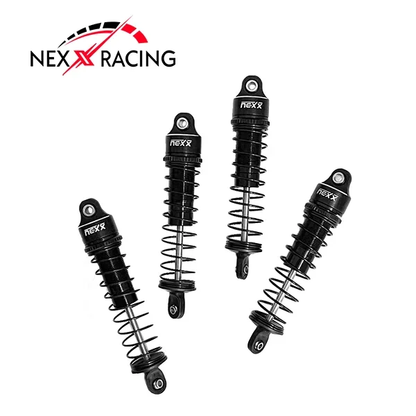 Nexx Racing 65mm Oil Shocks (4pcs) for 1/18 Mini LMT – Black