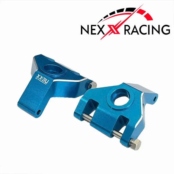 Nexx Racing Aluminum Rear Hubs for Traxxas Mini Maxx – Turquoise