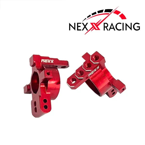 Nexx Racing Aluminum Rear Knuckles Set for MST RMX 2.5 – Red
