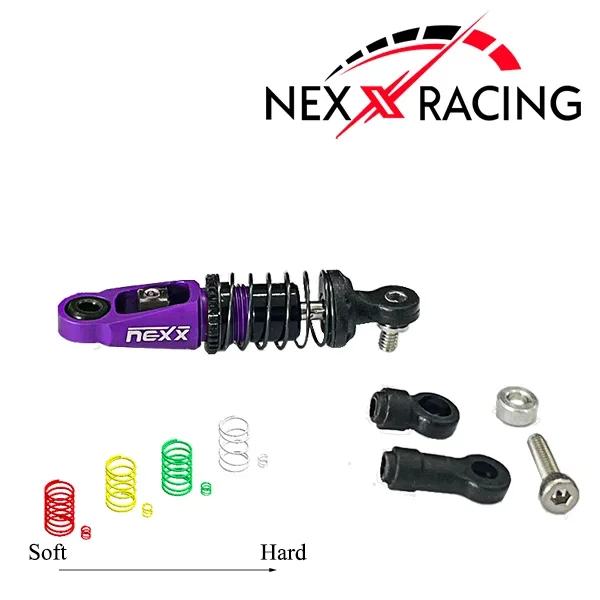 Nexx Racing Dual Spring Center Oil Shock Premium – PURPLE