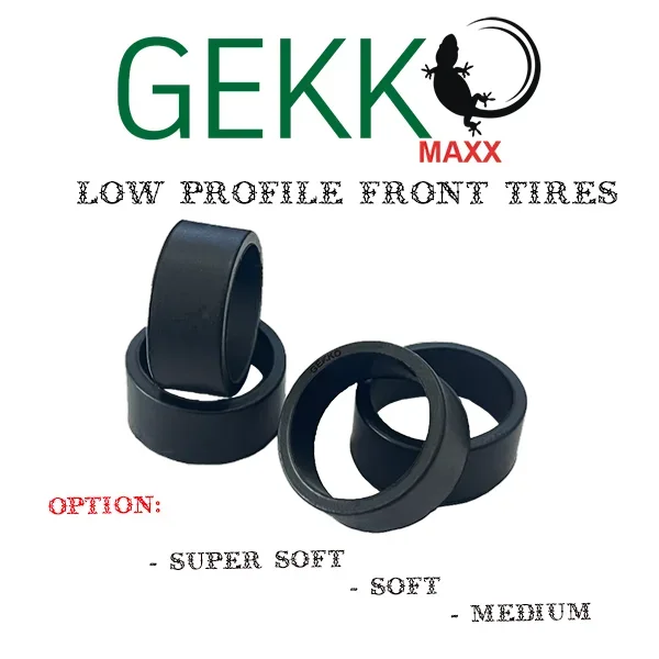 Nexx Racing Gekko Maxx Low Profile Front Tires F8.5 (4pcs) – Supper Soft