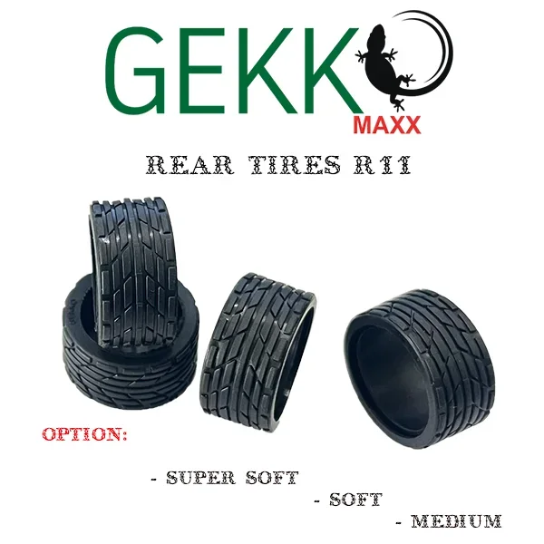 Nexx Racing Gekko Maxx Rear Tires R11 (4pcs) – Medium