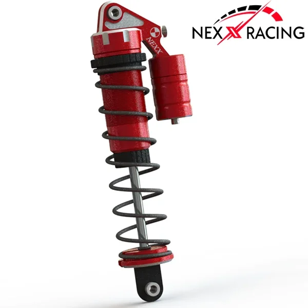 Nexx Racing Reservoir Shocks (4pcs) for Traxxas 1/10 Jato – Red