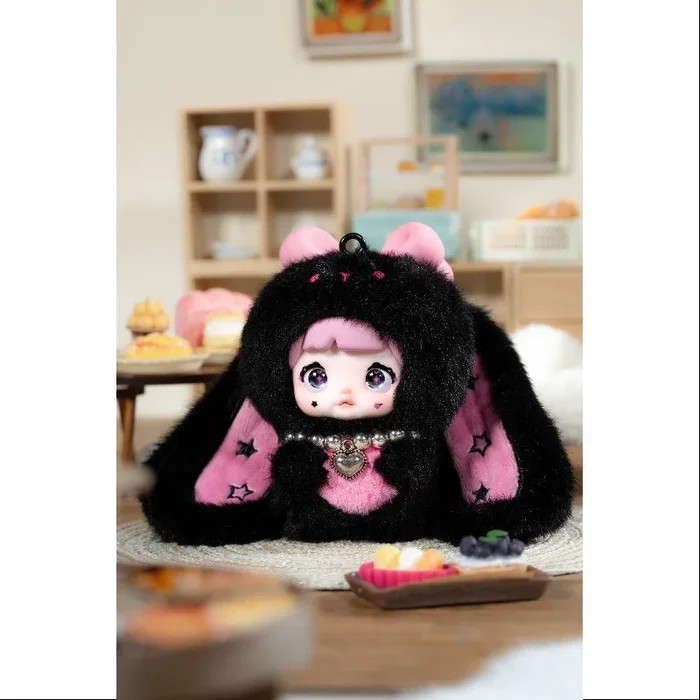 Nommi Baby Sweetheart Bunny Vinyl Plush Pendant Series Berry Jump Candy