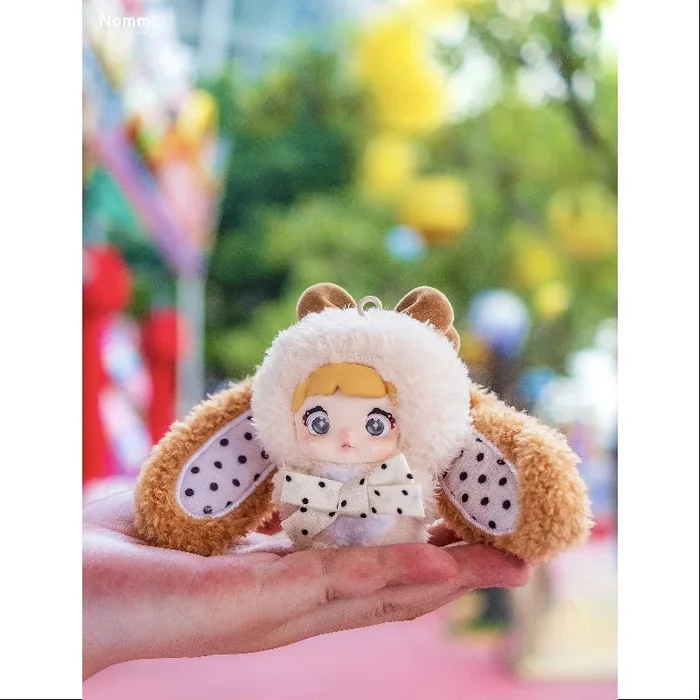 Nommi Baby Sweetheart Bunny Vinyl Plush Pendant Series Caramel Coco