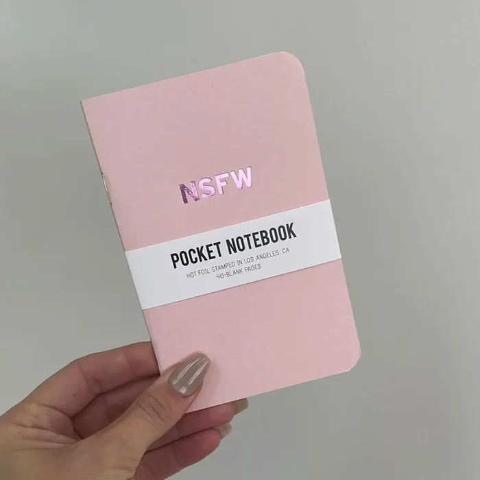 nsfw pocket notebook