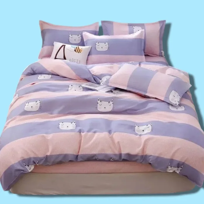 Parures de Lit à Imprimé Animal Kawaii