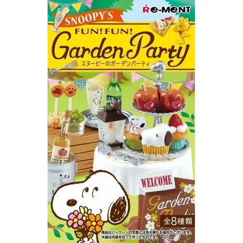 Peanuts Snoopy’s Garden Party Re-ment Miniature Doll Furniture
