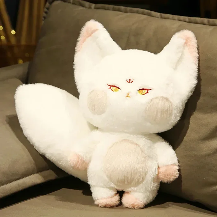 Peluche Kawaii Renard à Longue Queue