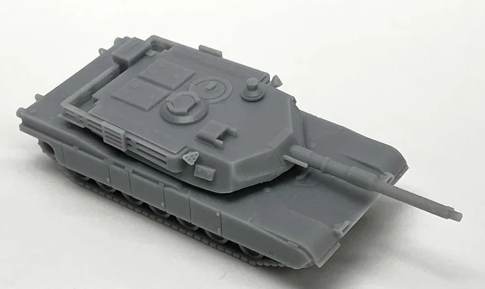 Phoenix Precision Models 31065 HO Scale M1A2 Abrams Tank for Flat Car Load (Unpainted Resin)