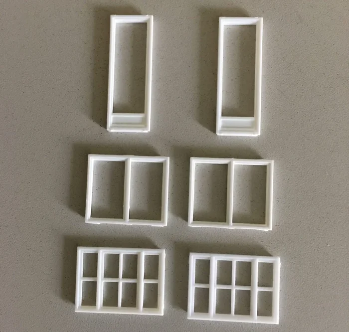 Pikestuff 541-1201 HO Scale Windows Assortment