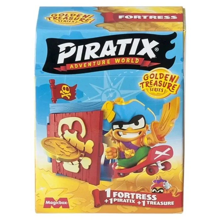 Piratix Adventure World Golden Treasure Series Fortress Playset