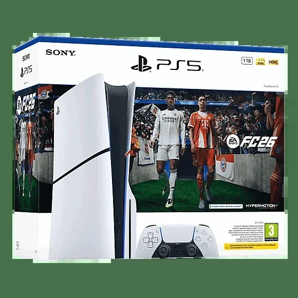 PlayStation 5 Disc Console Slim – EA SPORTS FC 26 Bundle