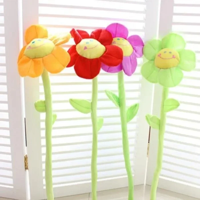 Plush Happy Flower