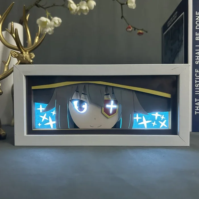 폭발 마법사 LED 조명 상자 – 마법 및 신체 상해 팬을위한 3D 애니메이