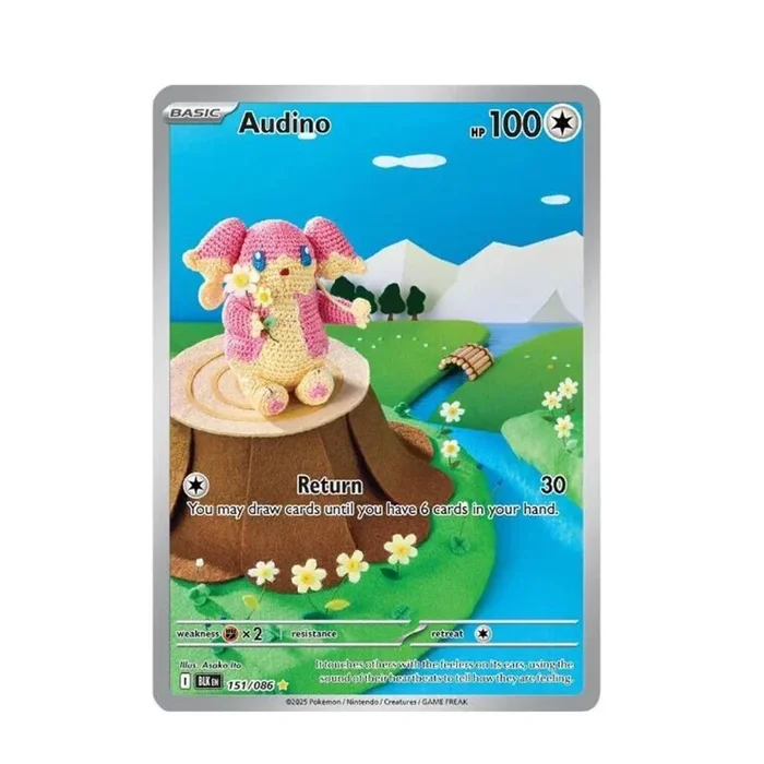 POKEMON Audino – 151/086 – SV: Black Bolt (BLK)