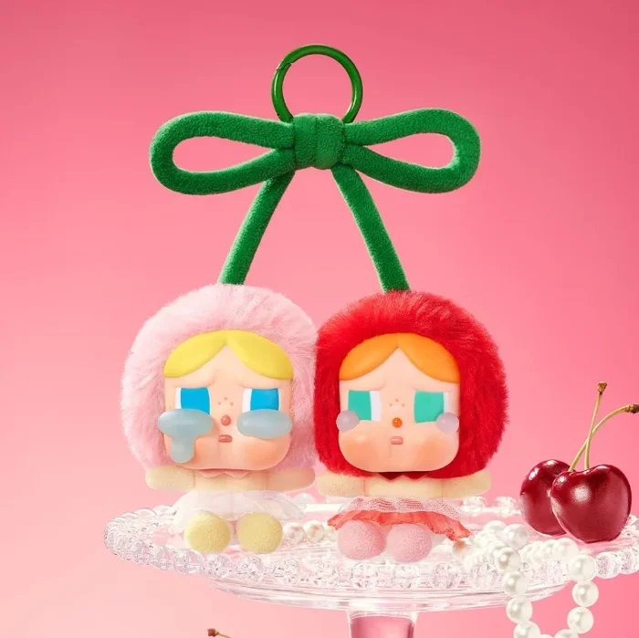 POP MART crybaby Cupid’s Tears Series Vinyl Plush Doll Cherry