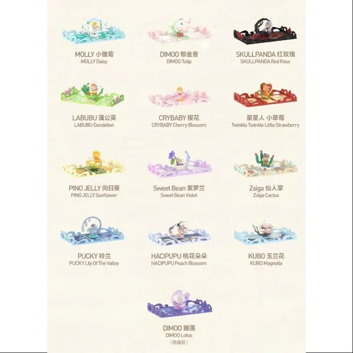 Pop Mart Gift For You Greeting Card Series Whole Set Brand New With Plastic