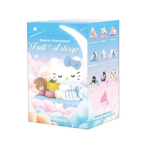 POP MART Hello Kitty Fall Asleep (Blind Box)