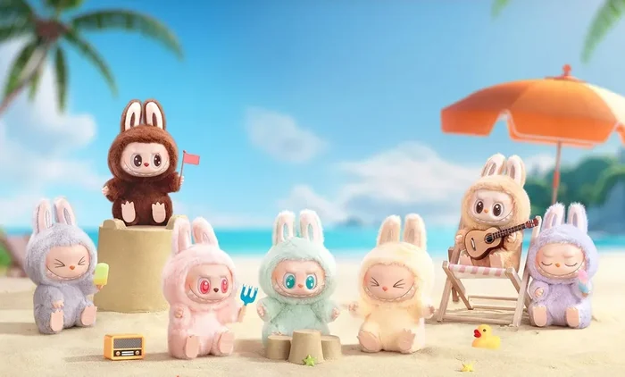 Pop mart LABUBU Sit and Sit Blind Box/Open Box